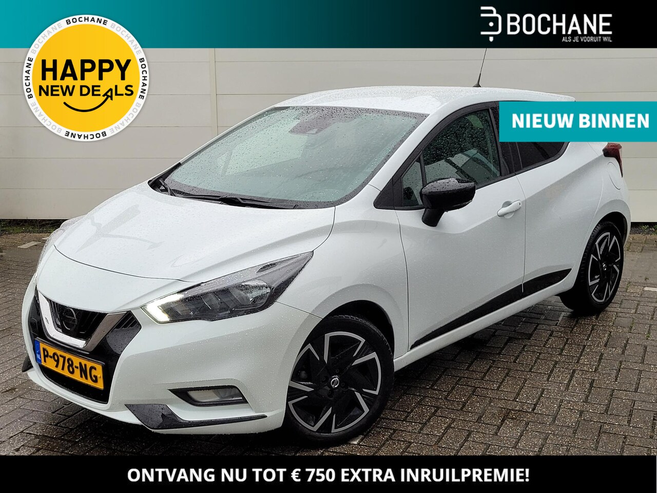 Nissan Micra - 1.0 IG-T 92 N-Design | Navi | Parkeersens. achter | Cruise | Historie | Bose Audio - AutoWereld.nl