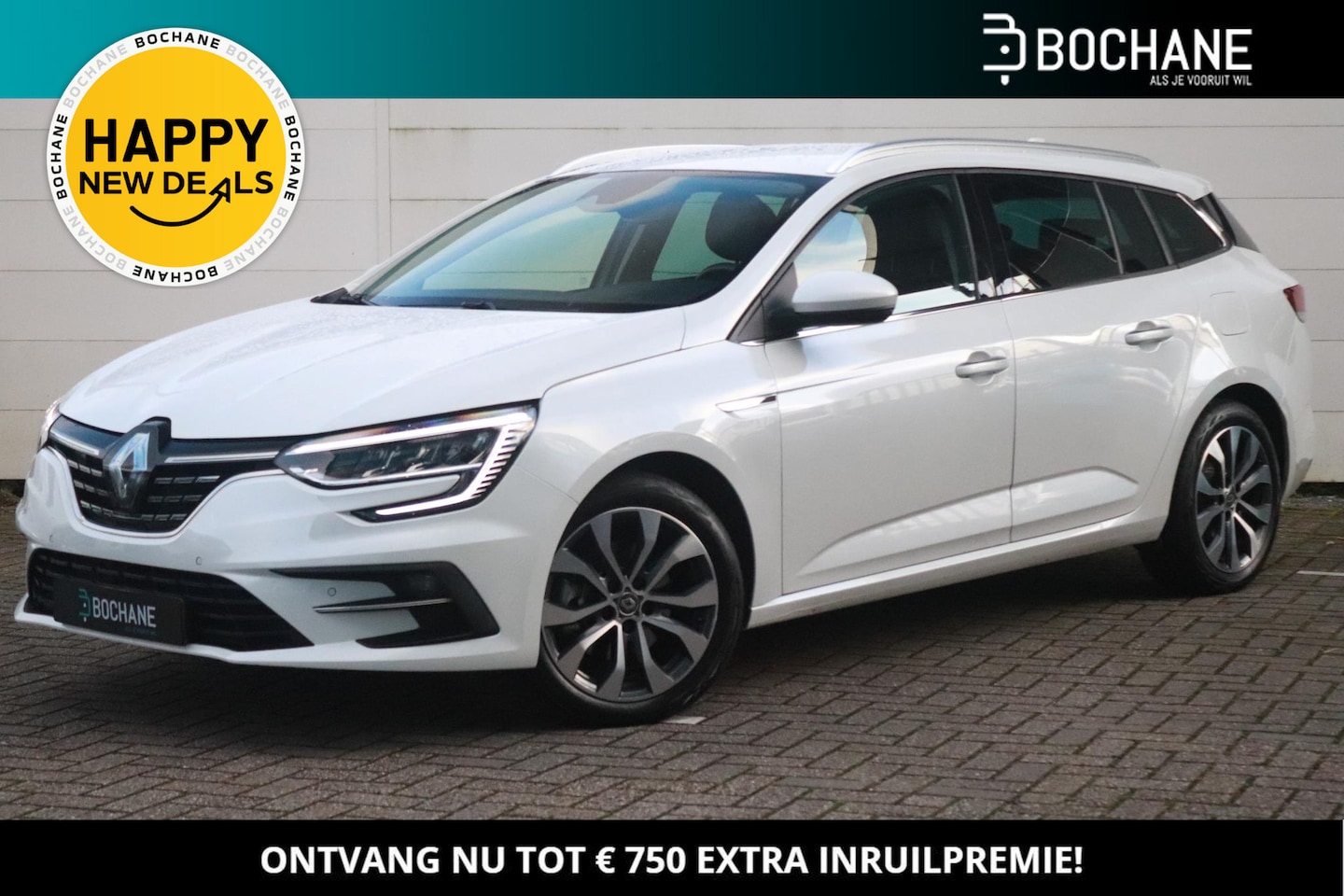 Renault Mégane E-Tech - Estate 1.6 Plug-In Hybrid 160 Techno (Met stekker) | Groot Scherm | Camera - AutoWereld.nl