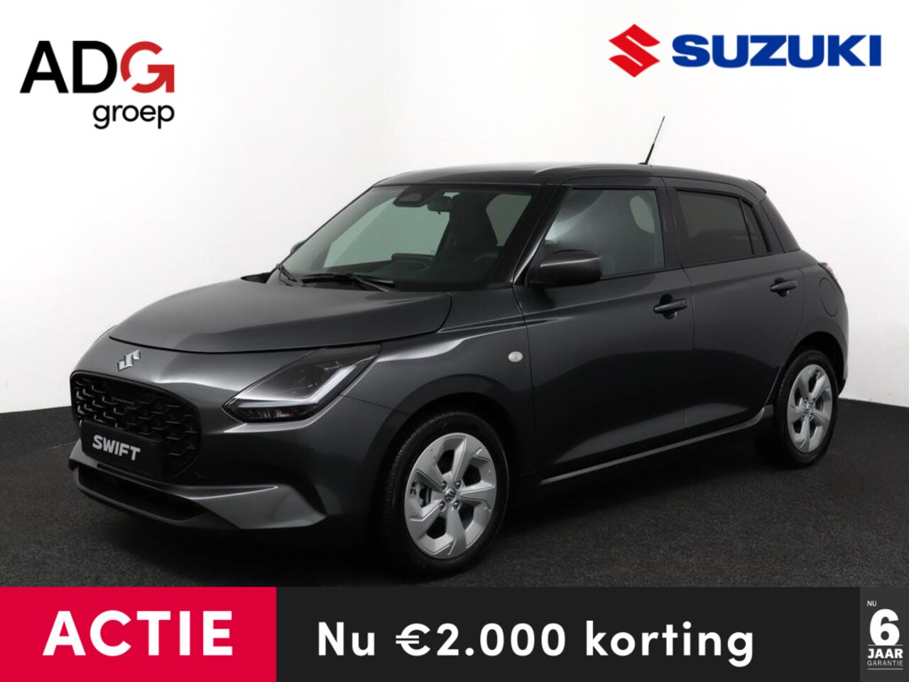 Suzuki Swift - 1.2 Select Smart Hybrid | Automaat | Climate control | Cruise control adaptive | Apple car - AutoWereld.nl