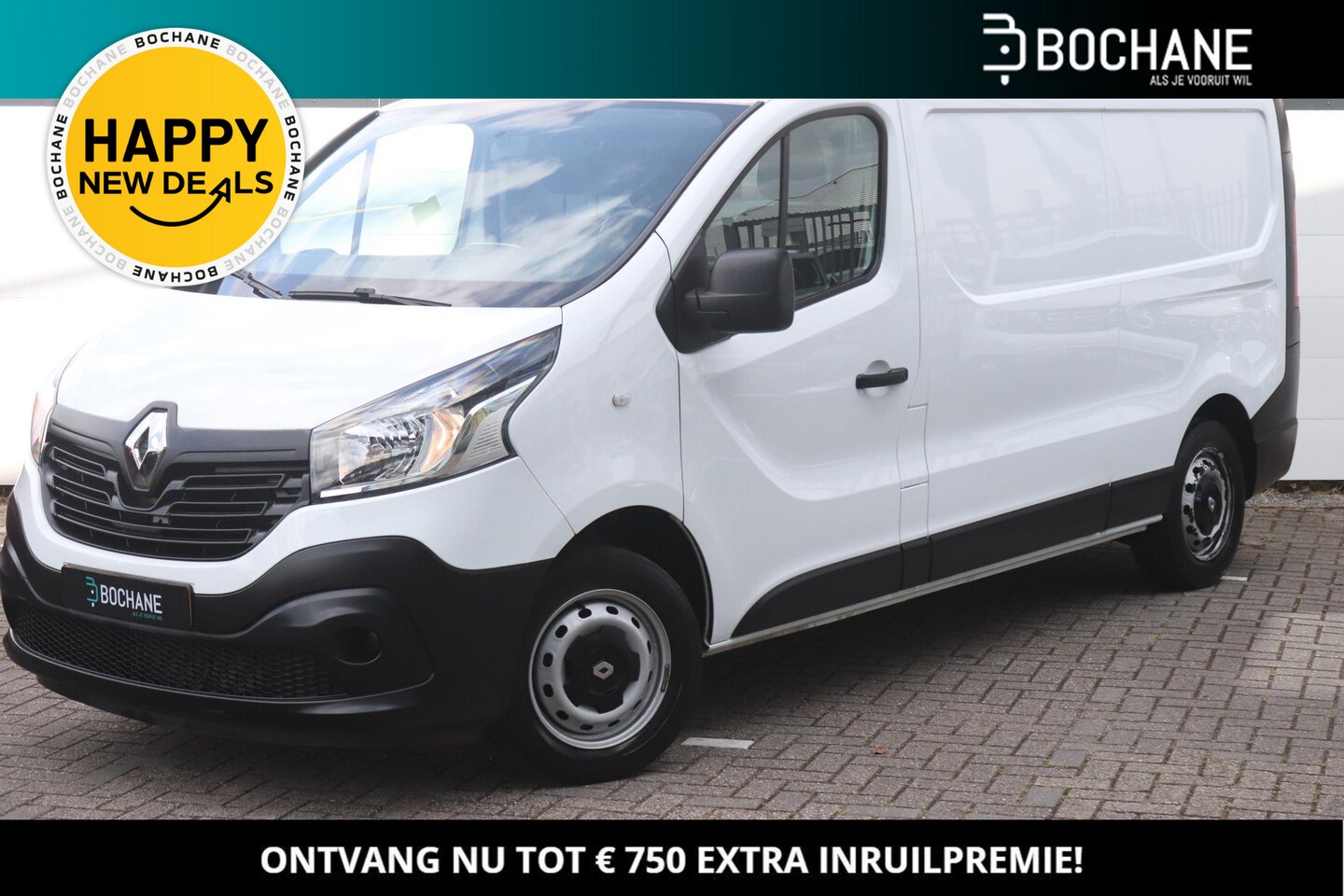 Renault Trafic - 1.6 dCi T29 L2H1 Comfort Energy | Airco | Navi | Cruise | Parkeersensoren | Trekhaak! - AutoWereld.nl