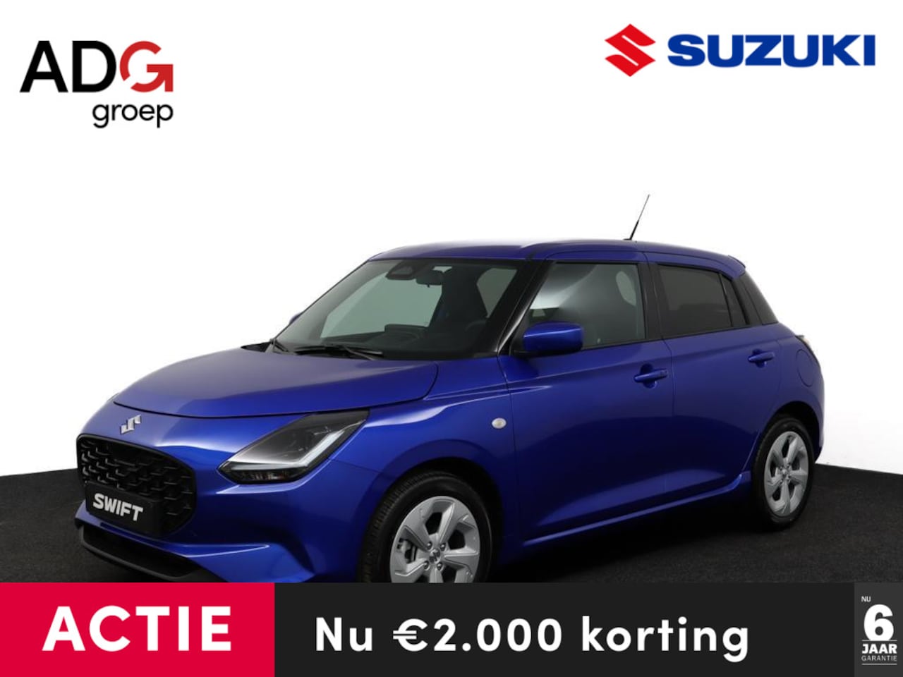 Suzuki Swift - 1.2 Select Smart Hybrid | Airco | Cruise Control adaptive | Navigatie | Camera | Stoelverw - AutoWereld.nl