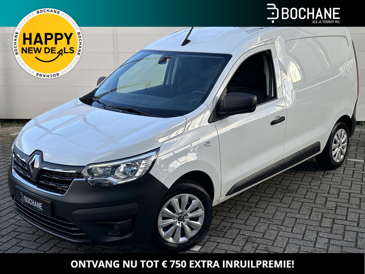 Renault Express - 1.5 dCi 75 Comfort + | Navigatie | Parkeersensoren | Airco | Cruise | Historie! - AutoWereld.nl