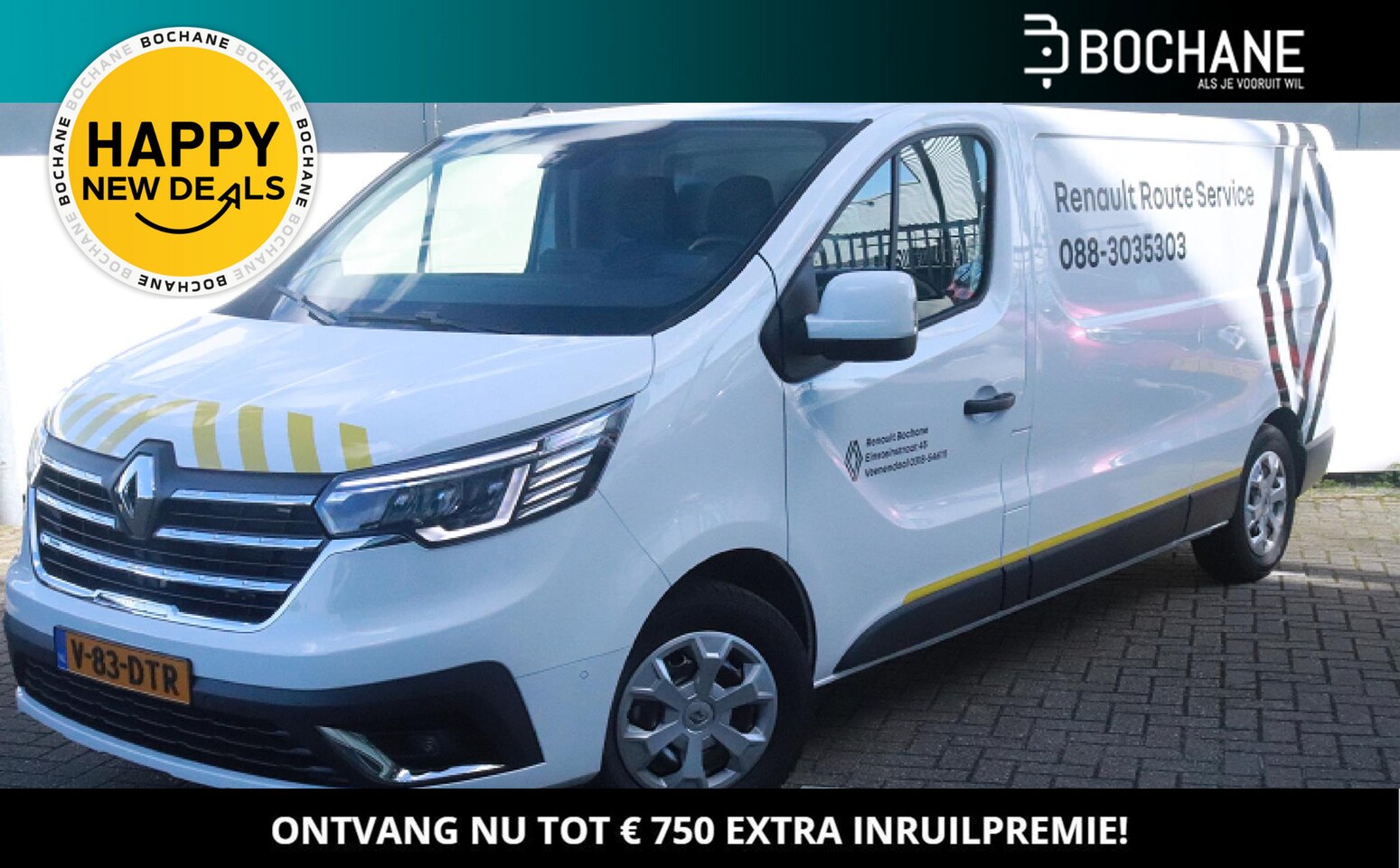 Renault Trafic - 2.0 dCi 130 T30 L2H1 Work Edition | Betimmering l All-season | Cruise | Airco | NL-Auto | - AutoWereld.nl