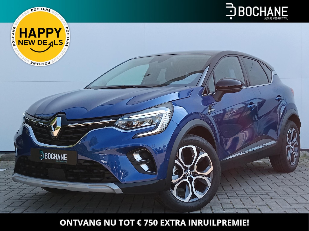 Renault Captur - 1.0 TCe 90 techno | Hoge Instap | Groot Scherm | Navigatie+Camera | 18 Inch | BOSE | Geen - AutoWereld.nl