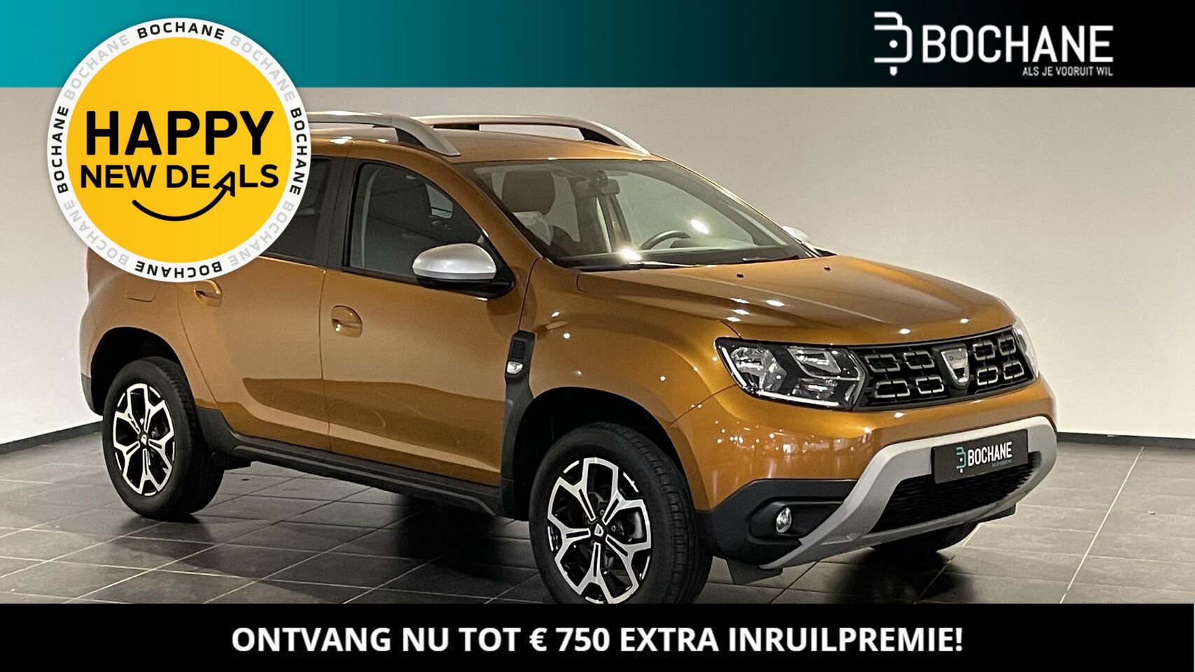 Dacia Duster - 1.0 TCe 100 Bi-Fuel Prestige | Climate Control | Keyless | Camera | Navigatie - AutoWereld.nl