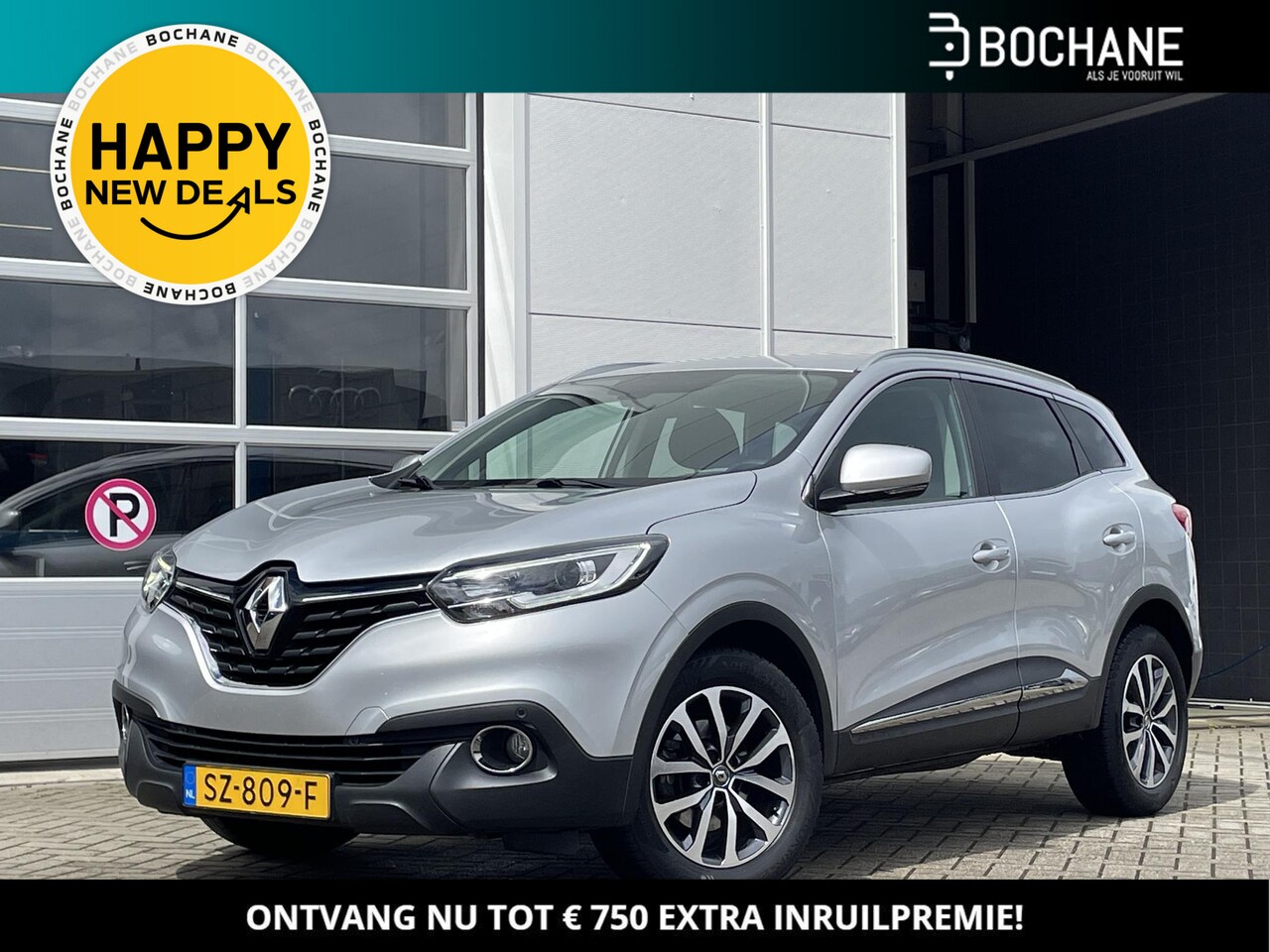 Renault Kadjar - 1.2 TCe 130 EDC Limited TREKHAAK | NAVIGATIE | PARKEERSENSOREN | APPLE CARPLAY & ANDROID A - AutoWereld.nl