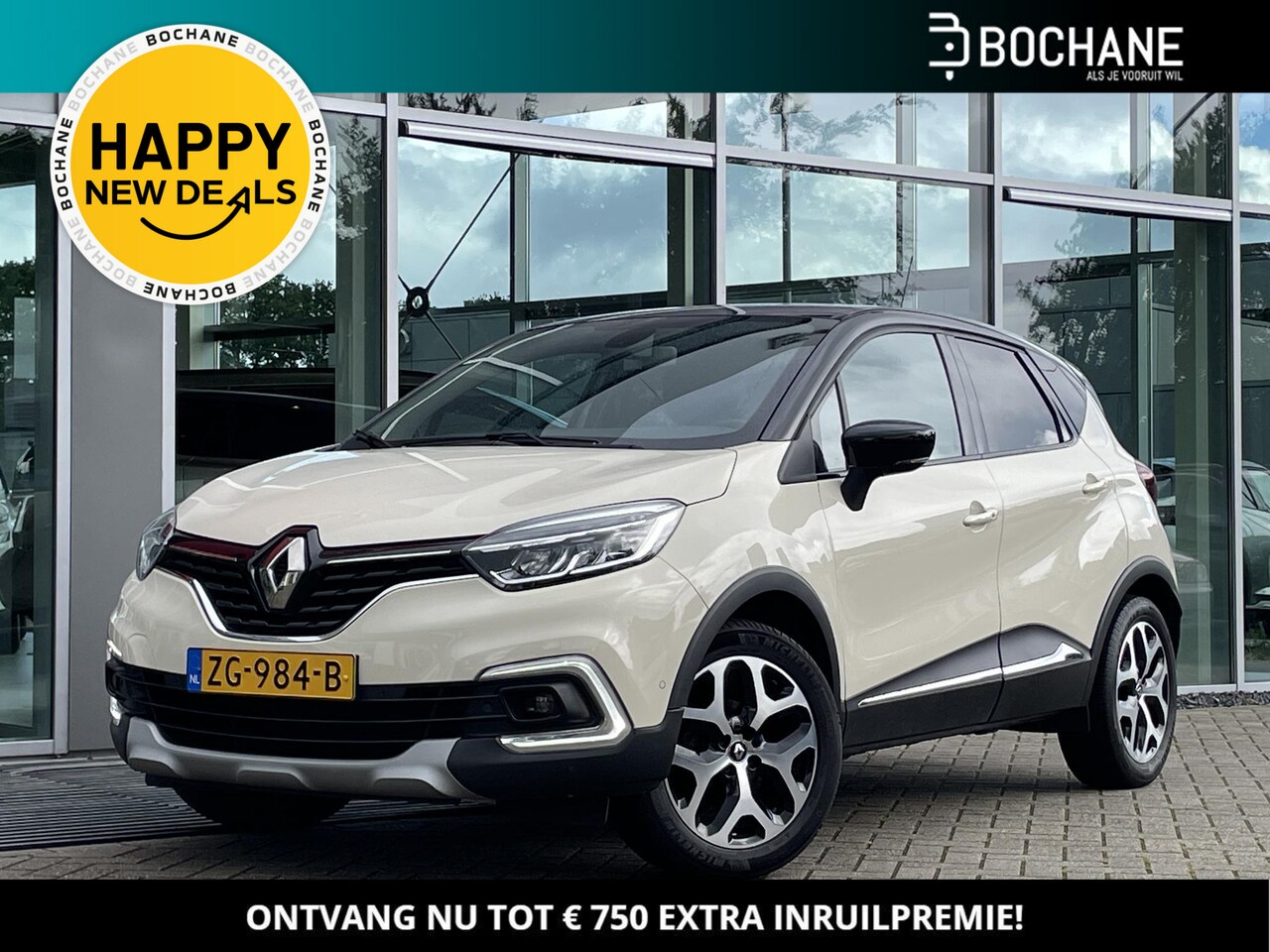 Renault Captur - 0.9 TCe 90 Intens CAMERA | Navigatie | | Keyless | Carplay | - AutoWereld.nl