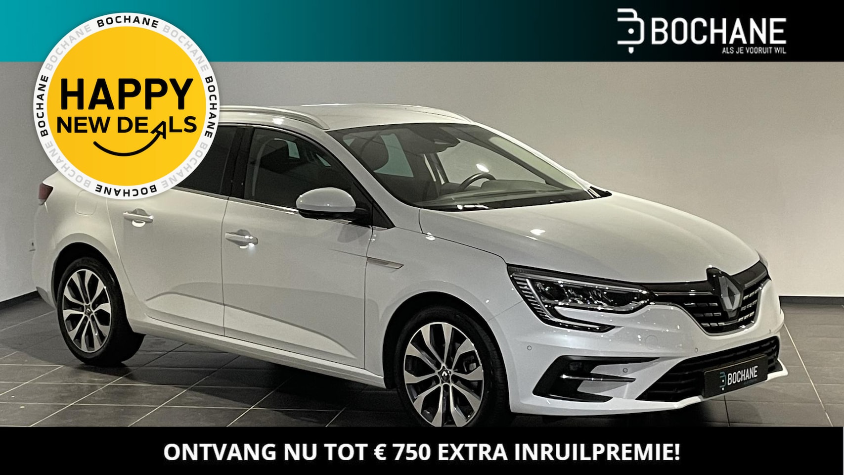 Renault Mégane Estate - 1.3 TCe 140 EDC Techno | Apple Carplay/Android Auto | Navigatie | Cruisecontrol | Parkeers - AutoWereld.nl