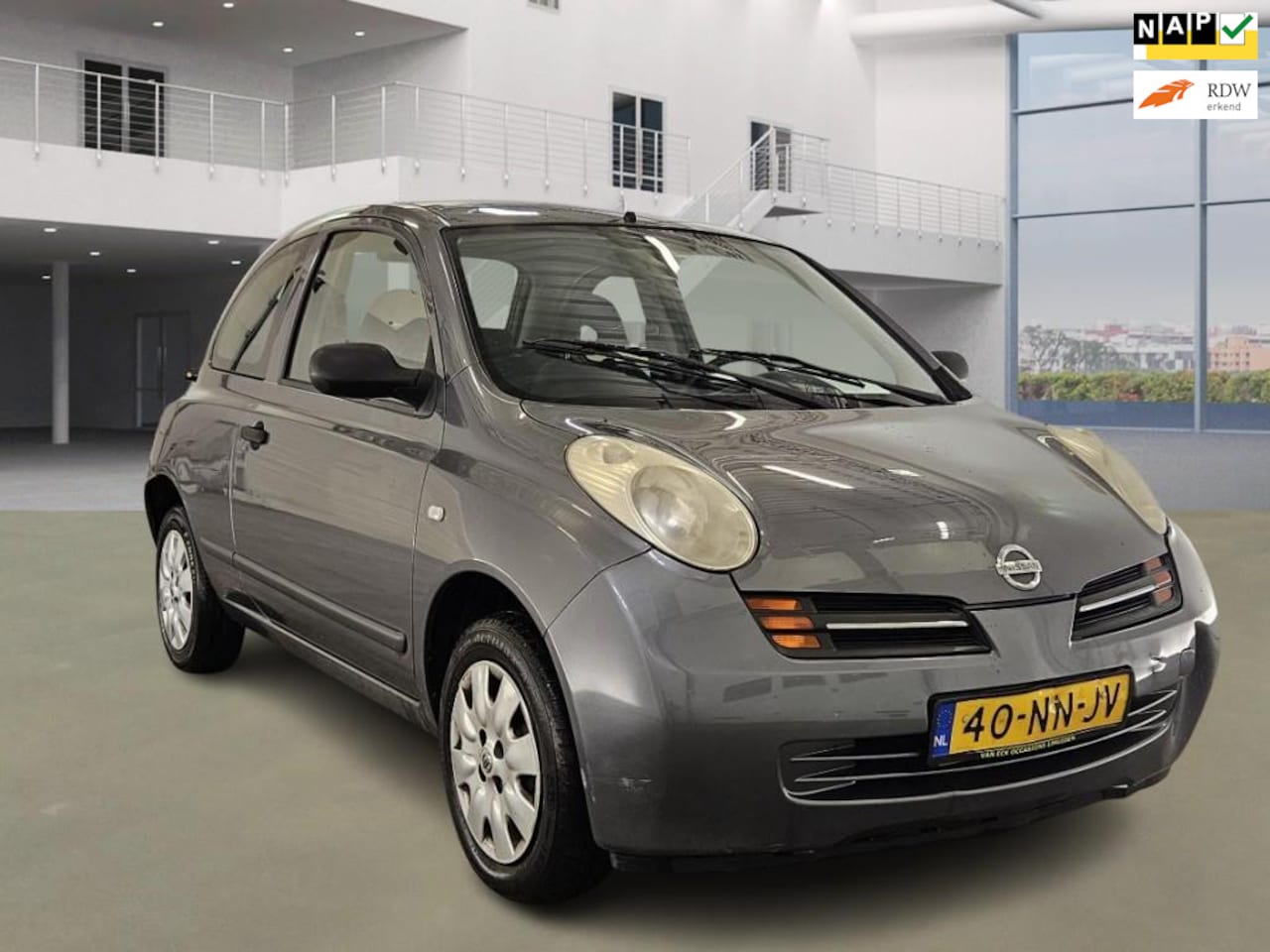 Nissan Micra - 1.2 Visia AUTOMAAT MUTIMEDIA NAVIGATIE AIRCO !! - AutoWereld.nl