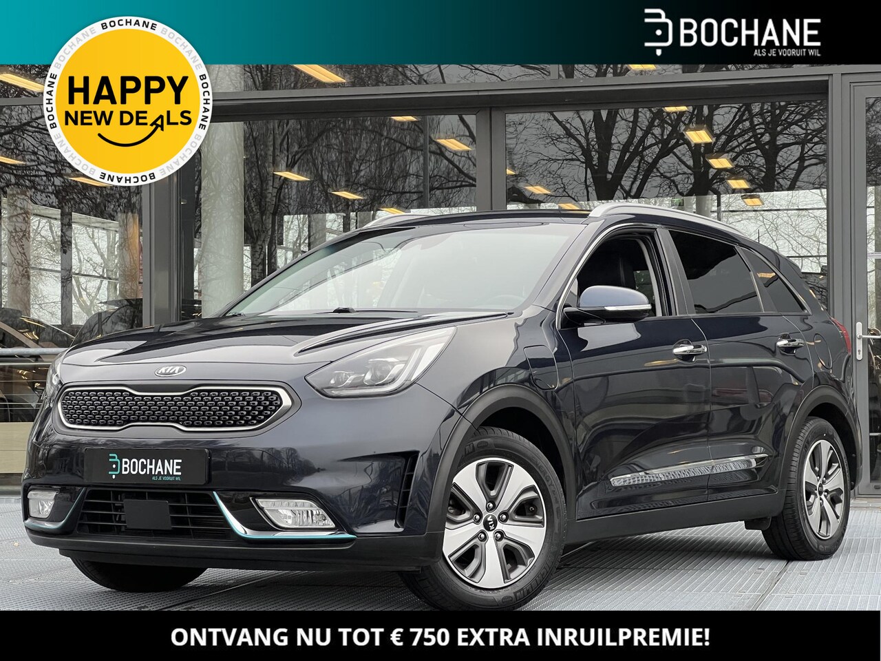 Kia Niro - 1.6 GDi PHEV BusinessLine | Adaptieve Cruise Control | Afneembare trekhaak | Carplay | Nav - AutoWereld.nl