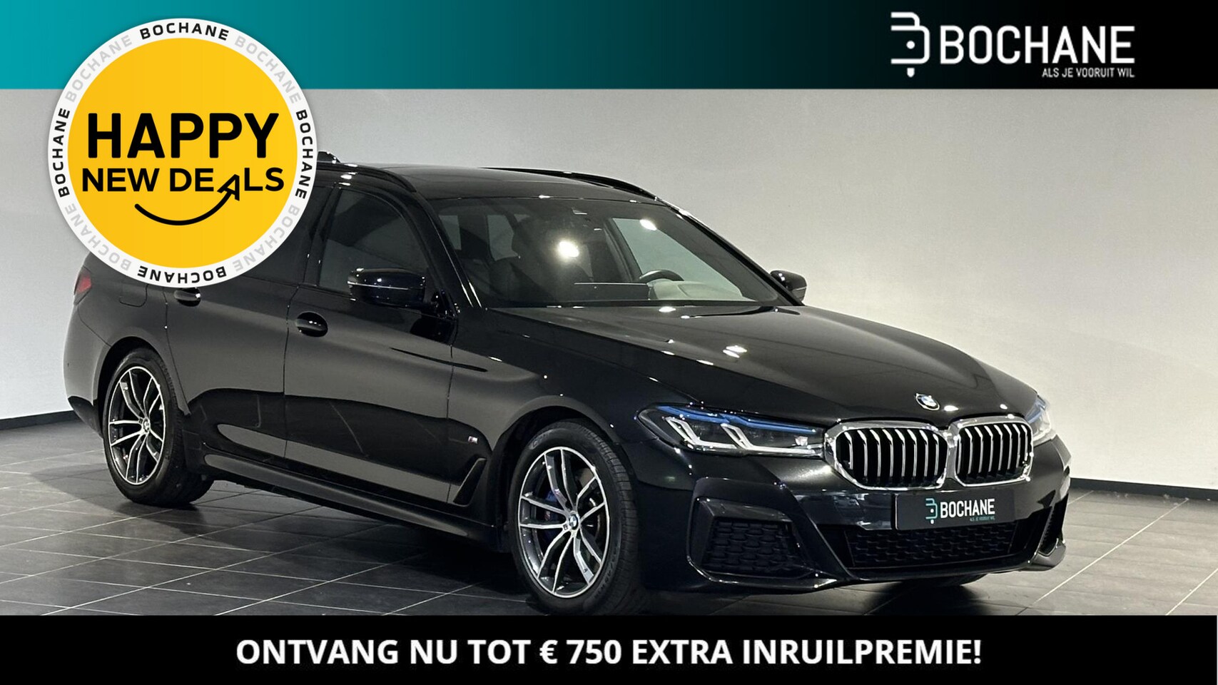 BMW 5-serie Touring - 530i High Executive Edition | M Sportpakket | Panoramadak | laser Led koplampen | Navigati - AutoWereld.nl