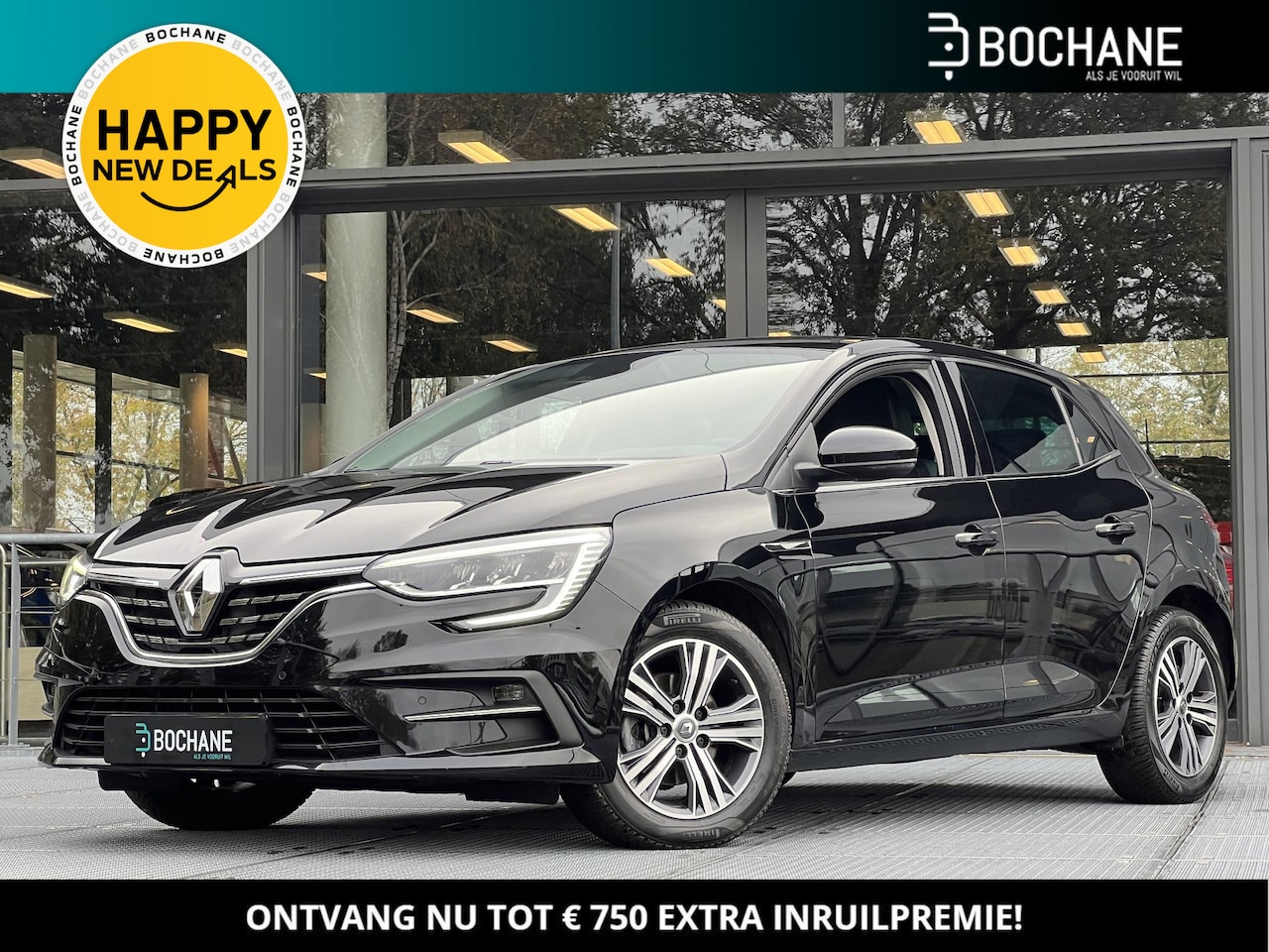 Renault Mégane - 1.3 TCe 140 EDC Intens Automaat | Carplay | Parkeersensoren voor en achter | Navigatie | - AutoWereld.nl