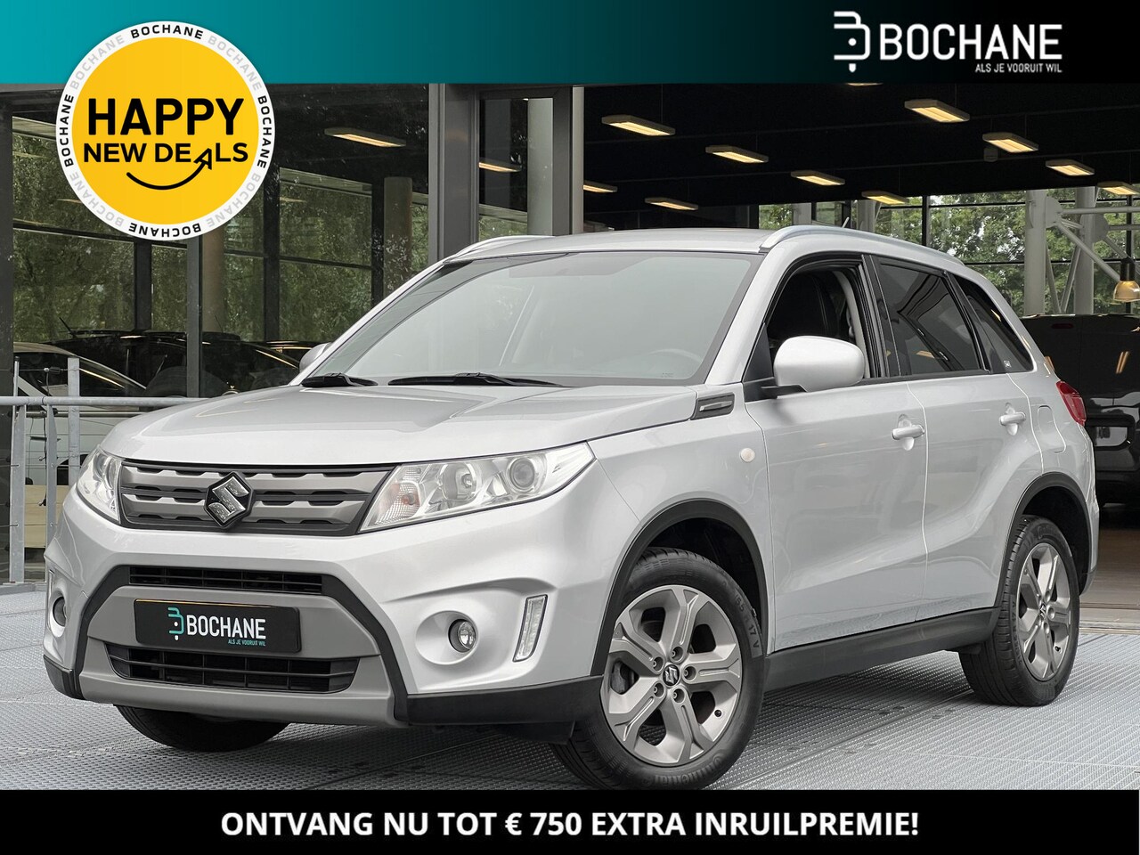 Suzuki Vitara - 1.6 Exclusive Automaat | Afneembare trekhaak | Navigatie - AutoWereld.nl