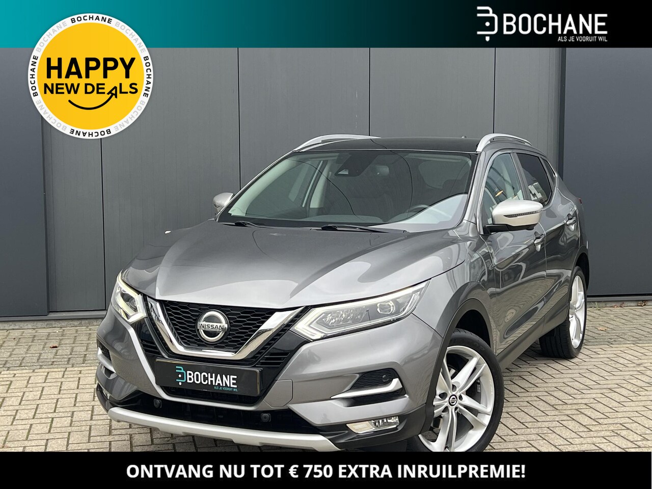 Nissan Qashqai - 1.3 DIG-T 140 N-Motion | Trekhaak | Panoramadak | 360º Camera | 19-Inch | Navigatie - AutoWereld.nl