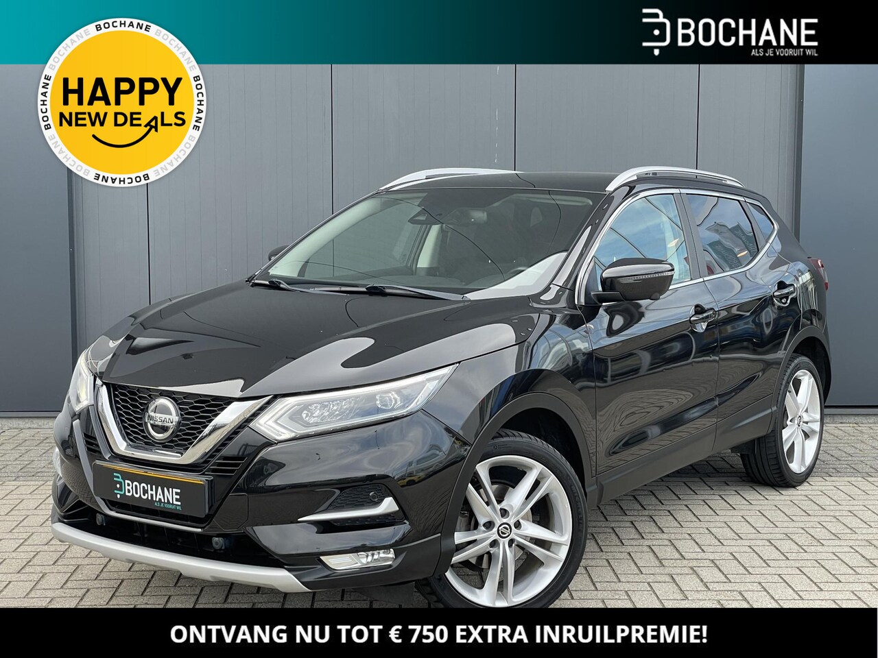 Nissan Qashqai - 1.3 DIG-T 140 N-Motion | Navigatie | Climate Control | Panoramadak | 19 inch velgen | - AutoWereld.nl