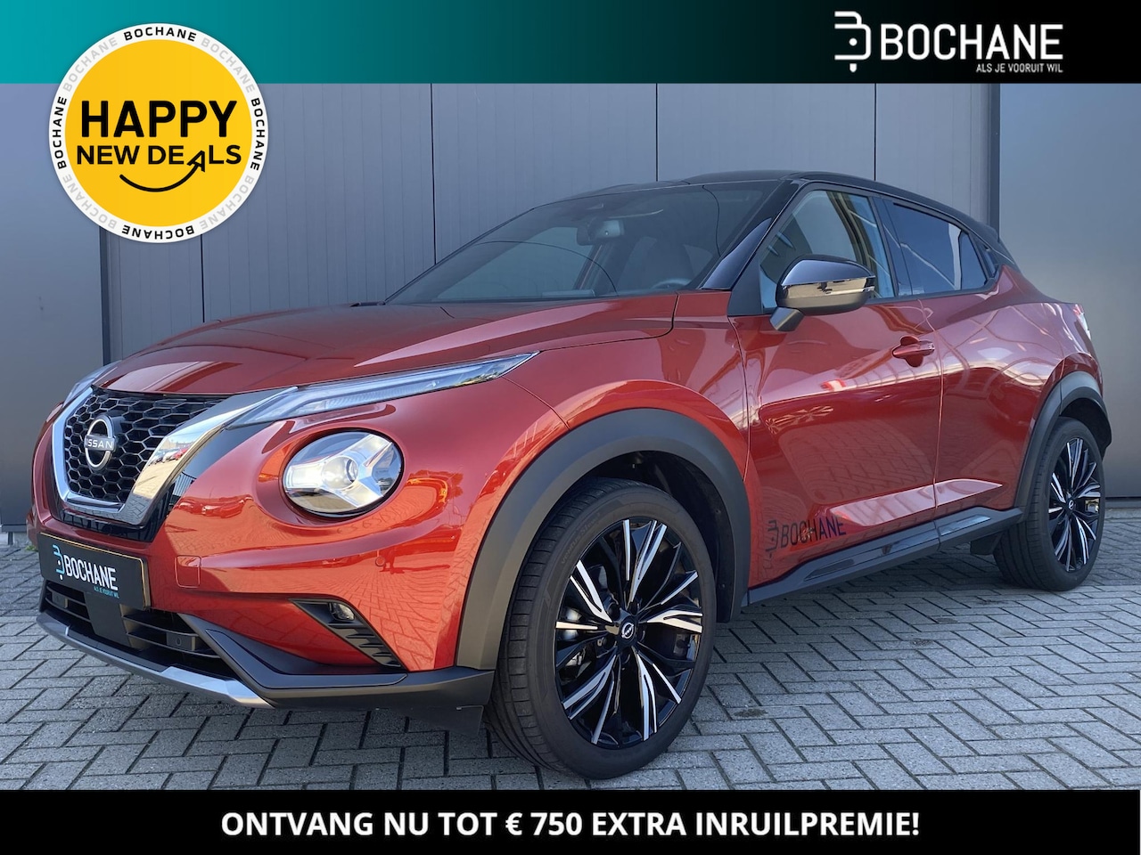 Nissan Juke - 1.0 DIG-T 114 N-Design | 2-Tone | Camera | 19 inch | Navigatie - AutoWereld.nl