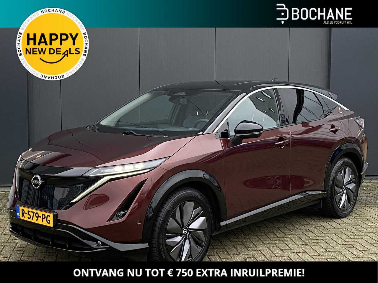 Nissan Ariya - Evolve 91 kWh | Trekhaak afneembaar | Leder | Bose® | Stoeverwarming en Ventilatie | 360º - AutoWereld.nl