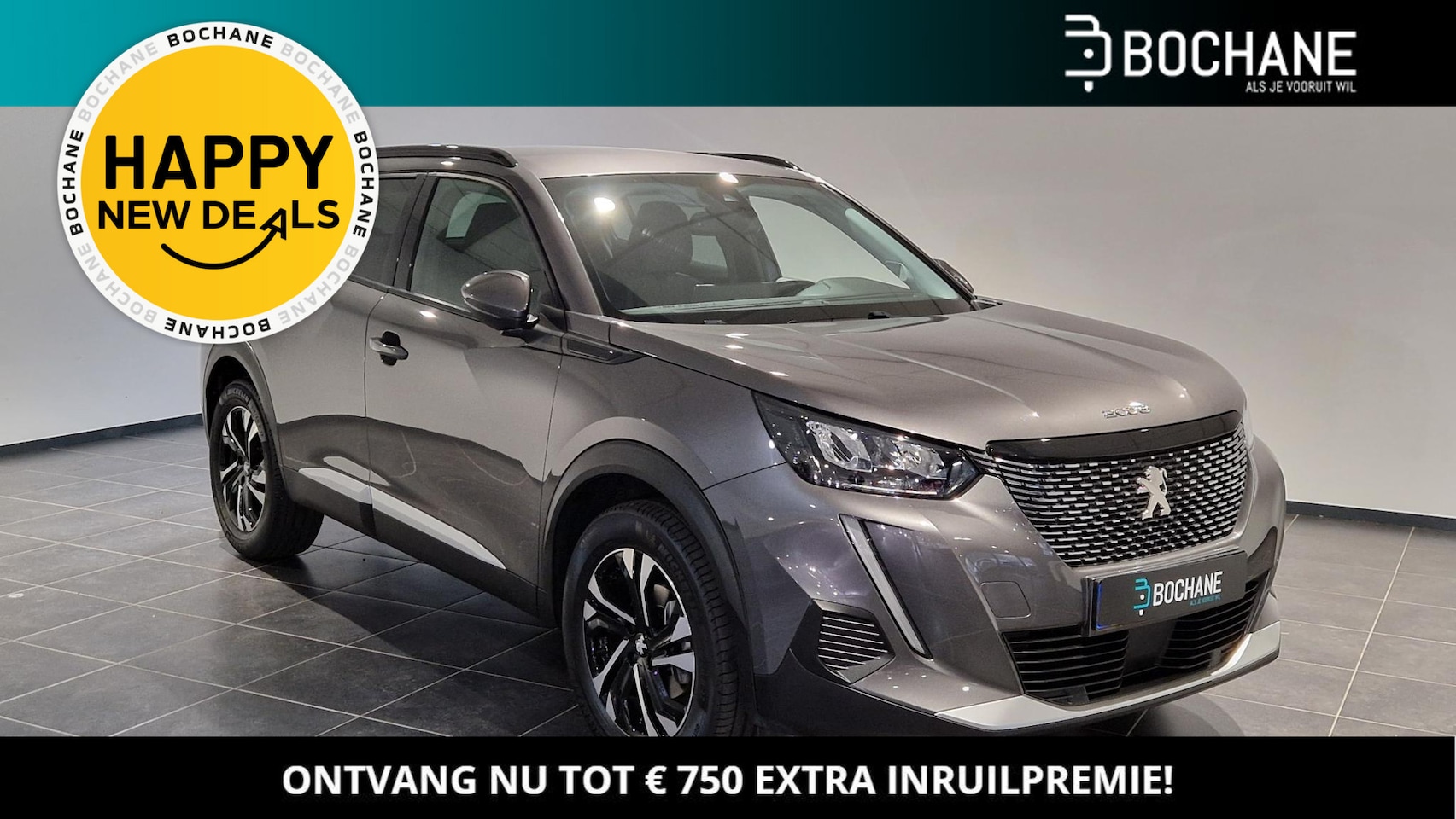 Peugeot 2008 - 1.2 PureTech Allure Pack | Navigatie | Keyless | Trekhaak | - AutoWereld.nl