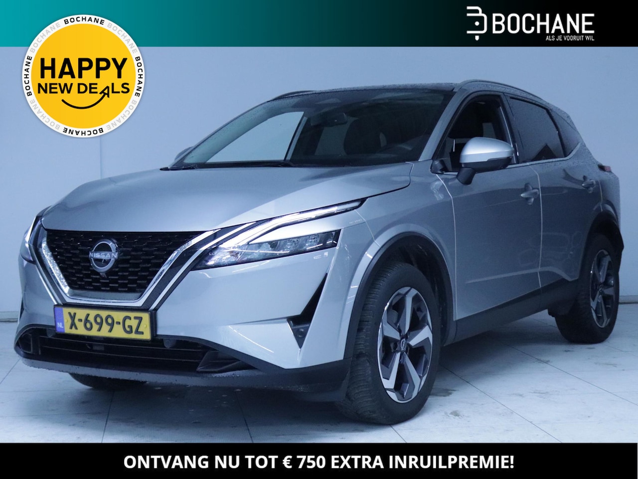 Nissan Qashqai - 1.3 MHEV 158 Xtronic N-Connecta Panoramadak/Clima/Navi - AutoWereld.nl