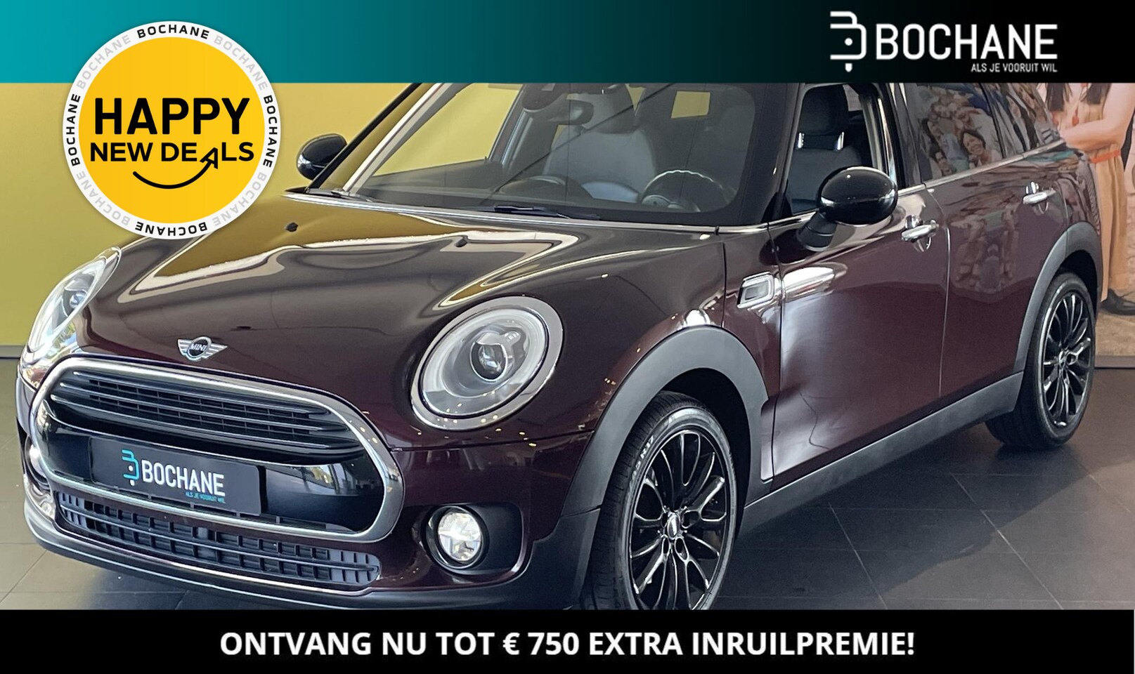 MINI Clubman - Mini 1.5 Cooper Chili Serious Business NAVIGATIE | PARKEERSENSOREN ACHTER | CLIMATE CONTRO - AutoWereld.nl