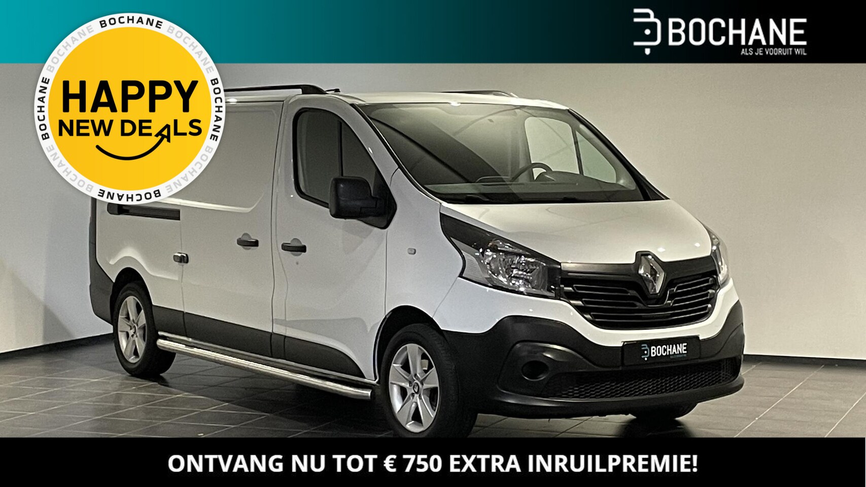 Renault Trafic - 1.6 dCi 115 T29 L2H1 Comfort | Navigatie | Airco | Parkeersensoren | Betimmering - AutoWereld.nl