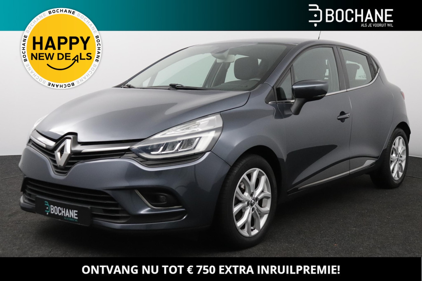 Renault Clio - 0.9 TCe Intens 90PK | Dealer onderhouden| LED Verlichting| Easy Entry| Automatische Airco| - AutoWereld.nl