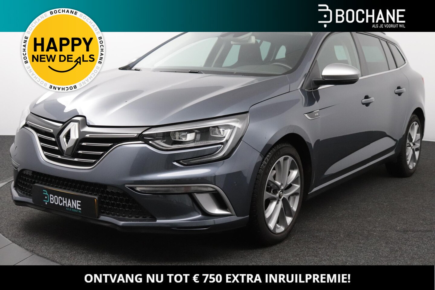 Renault Mégane Estate - 1.3 TCe 140 GT-Line | Achteruitrijcamera | Bose Audio | Trekhaak - AutoWereld.nl