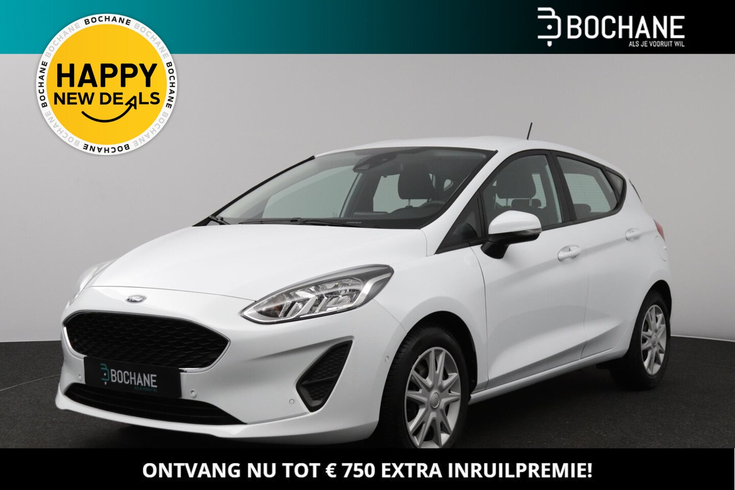 Ford Fiesta - 1.0 EcoBoost 95 Connected | 5-Deurs | Apple Carplay | Cruise Control | Parkeersensoren - AutoWereld.nl