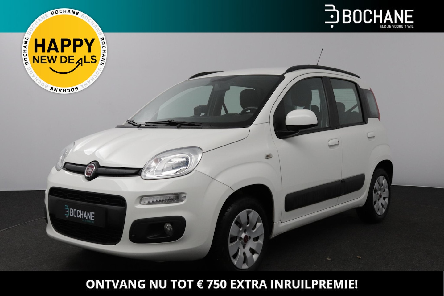 Fiat Panda - 0.9 TwinAir Turbo 80 Lounge | Airco | All-Season banden | - AutoWereld.nl