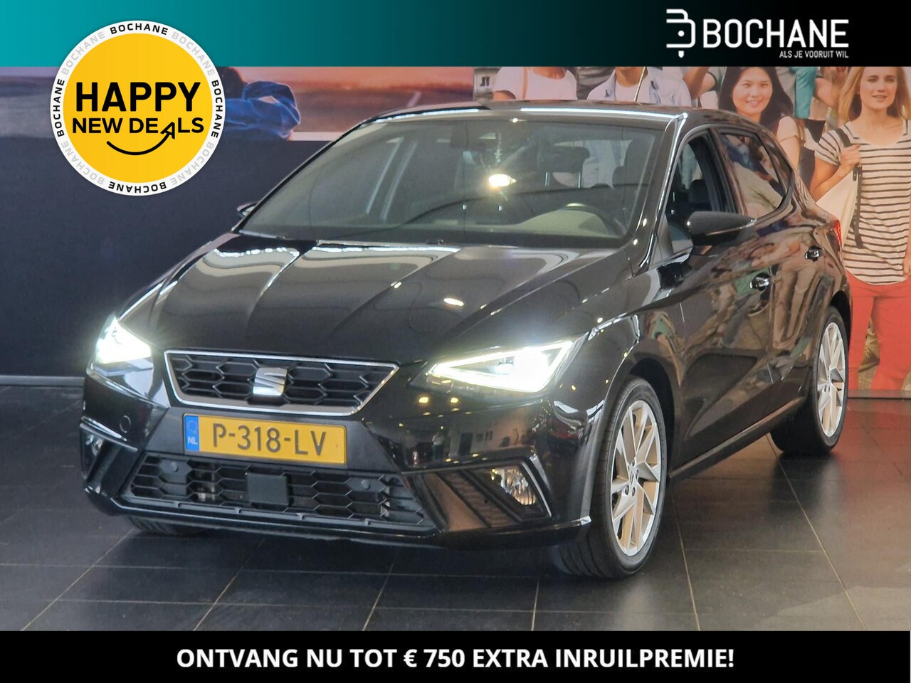 Seat Ibiza - 1.0 EcoTSI FR Business Intense NAVIGATIE | ACHTERUITRIJCAMERA | PARKEERSENSOREN VOOR-EN AC - AutoWereld.nl