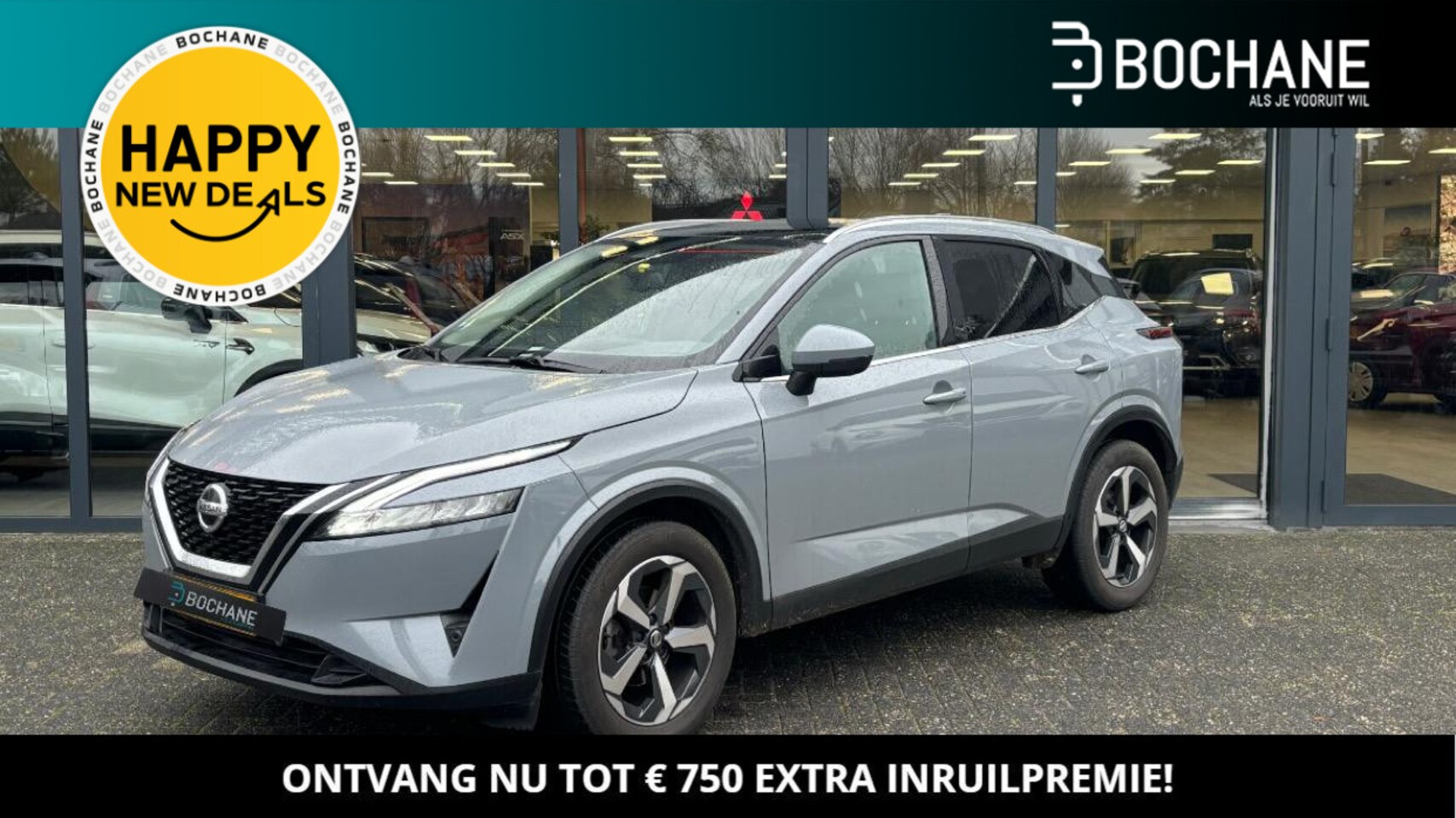 Nissan Qashqai - 1.3 MHEV 158 Xtronic N-Connecta | Panoramadak | Trekhaak - AutoWereld.nl