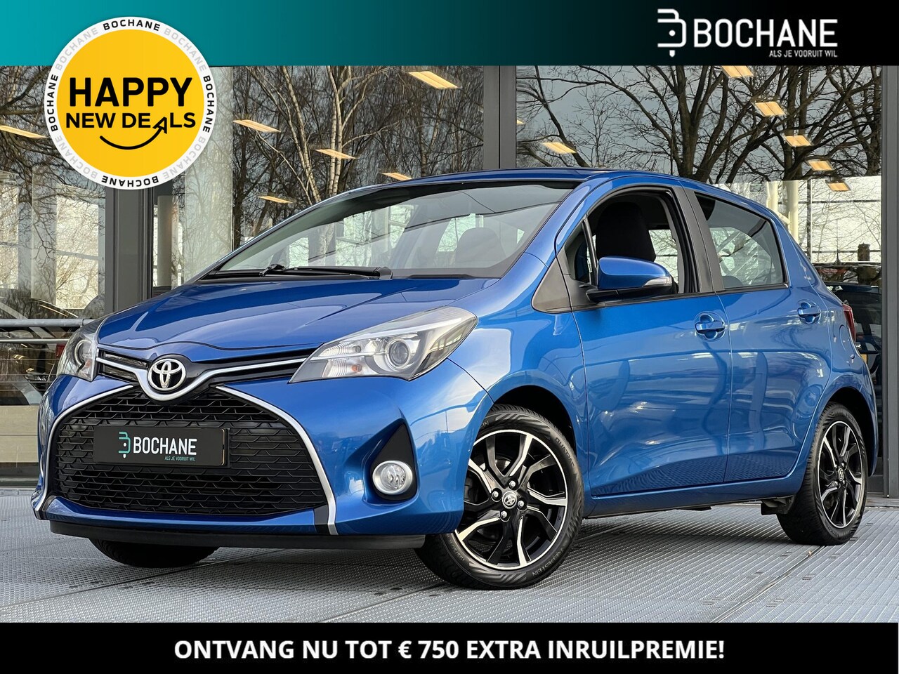 Toyota Yaris - 1.3 VVT-i Dynamic | Achteruitrijcamera | - AutoWereld.nl