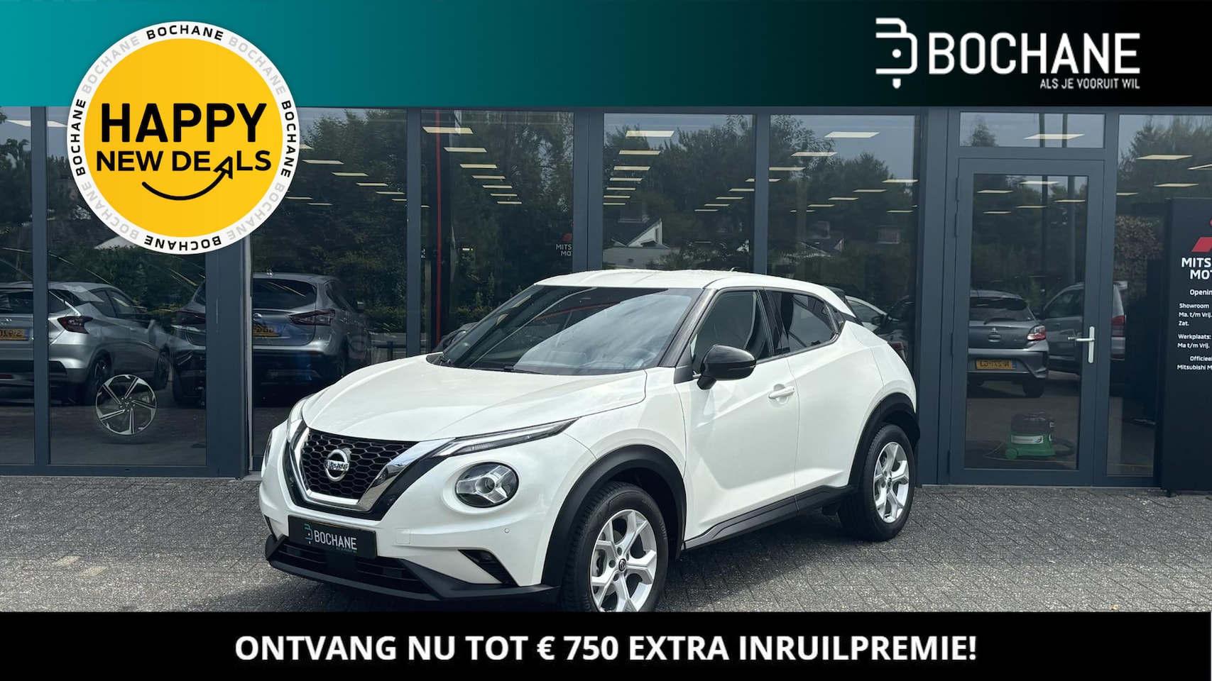 Nissan Juke - 1.0 DIG-T 116 N-Connecta | Navigatie - AutoWereld.nl