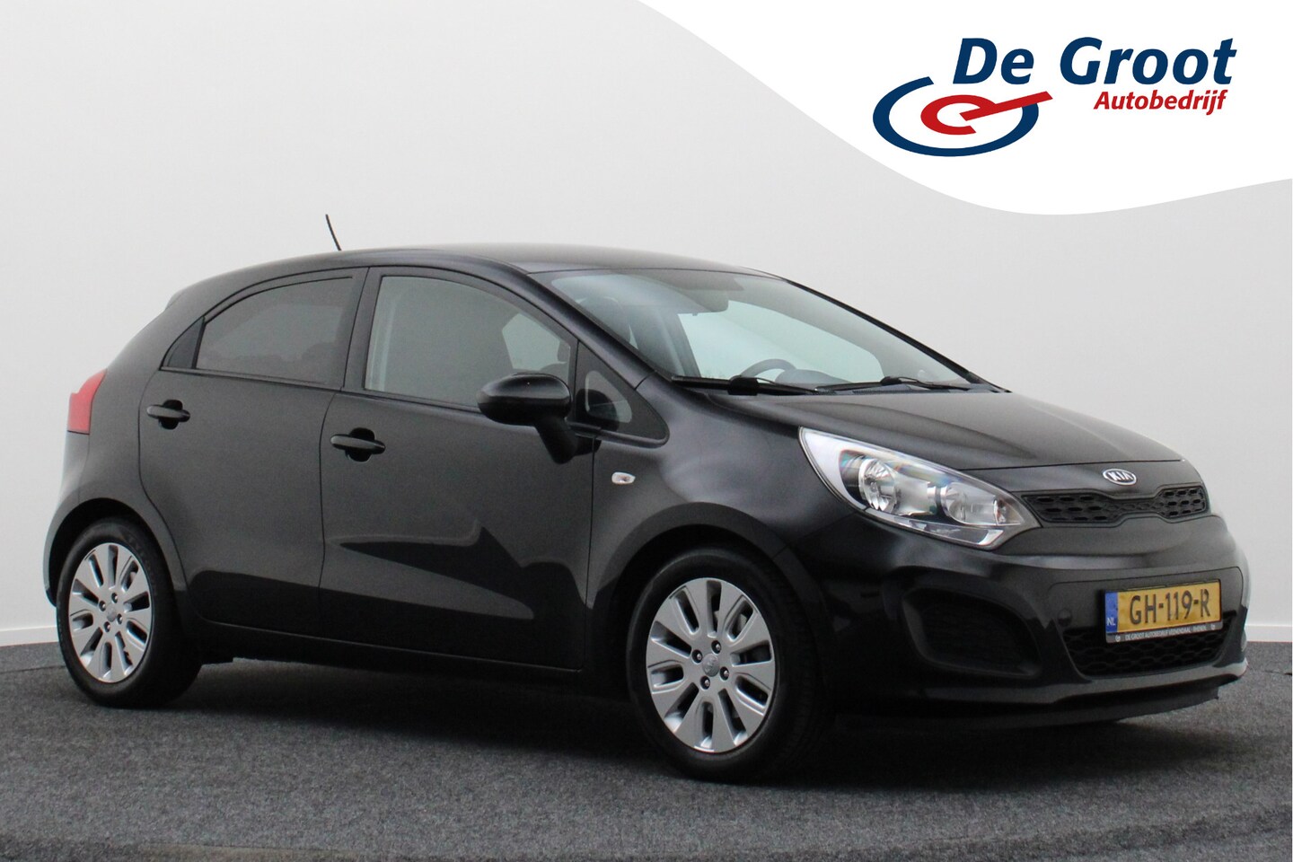 Kia Rio - 1.2 CVVT Comfort Pack 1.2 CVVT Comfort Pack 5-Deurs, Airco, Radio/CD, Getint Glas, Isofix, Trekhaak, Elektr. Pak - AutoWereld.nl