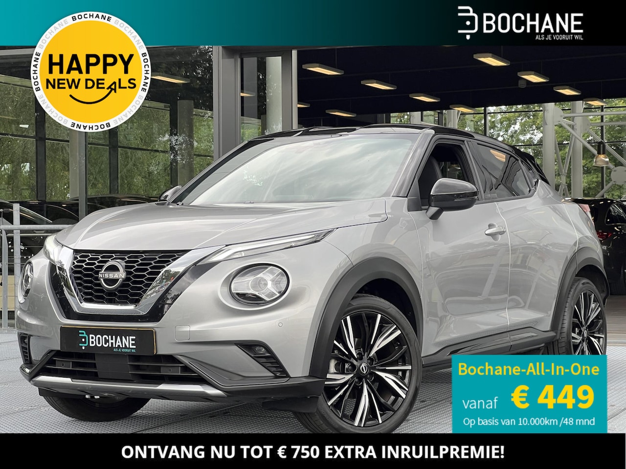 Nissan Juke - 1.0 DIG-T 114 DCT7 N-Design | Climate Control | Cruise Control | Navigatie | - AutoWereld.nl