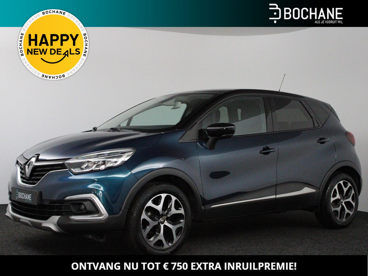 Renault Captur - 0.9 TCe 90 Intens | Navi | Clima | Cruise | LM velgen 17" | Parkeersensoren - AutoWereld.nl