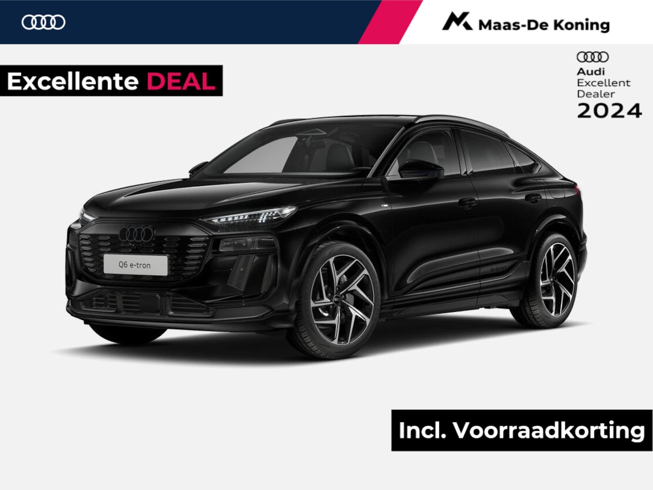 Audi Q6 e-tron - Sportback S edition performance 306 PK · Tech pro · Bekleding Leder · 21" LM Velgen - AutoWereld.nl