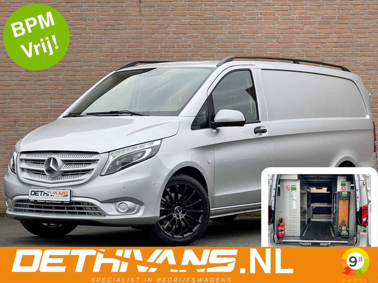 Mercedes-Benz Vito - 114CDI 136PK Lang 7G-Tronic / Inrichting BOTT - AutoWereld.nl