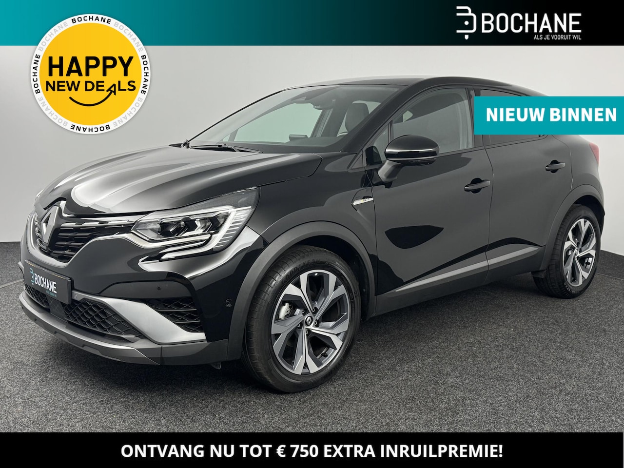 Renault Captur - 1.3 Mild Hybrid 160 R.S. Line Camera 360 | Stoelverwarming | Automaat | Stuurverwarming - AutoWereld.nl