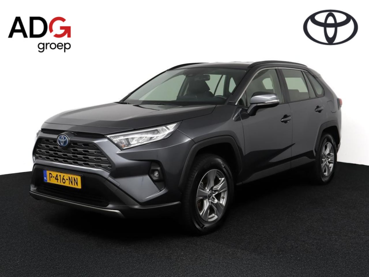 Toyota RAV4 - 2.5 Hybrid Active | Leer | Apple Carplay/Android Auto | Parkeercamera | Parkeersenoren Ach - AutoWereld.nl