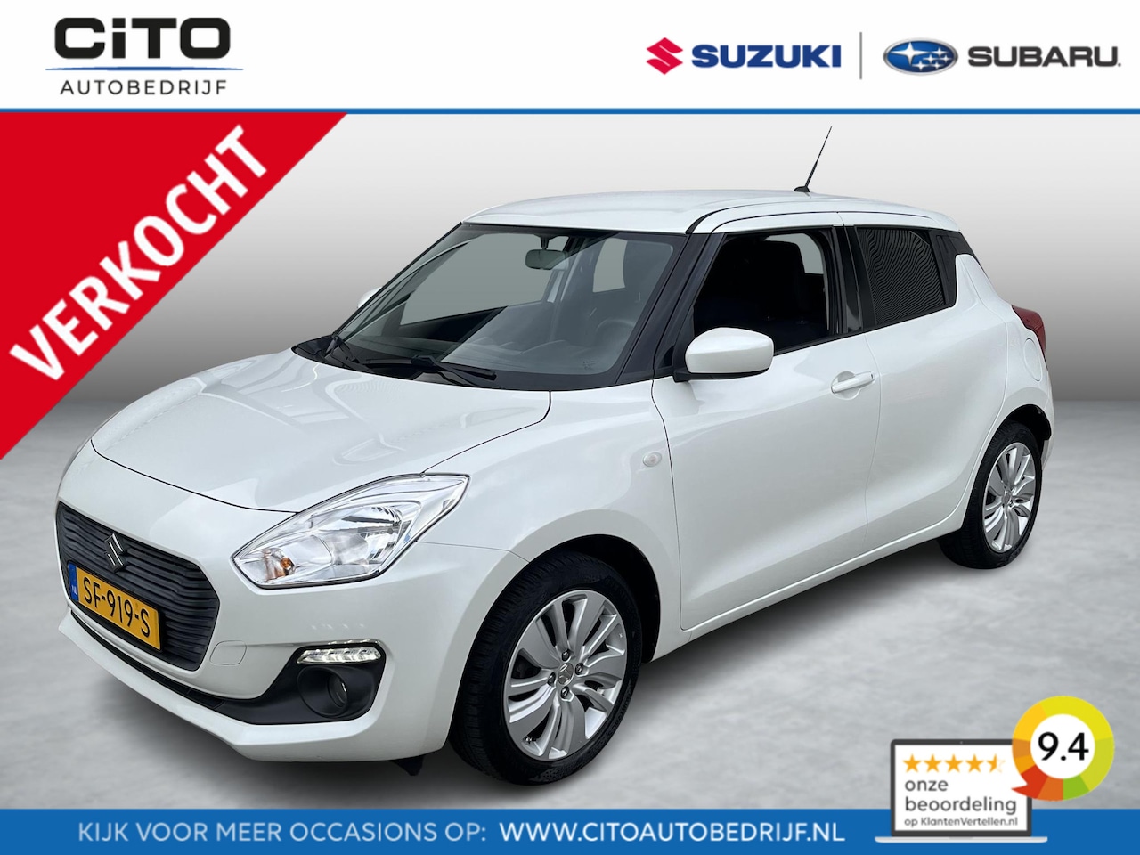 Suzuki Swift - 1.2 Select Airconditioning| 1e eigenaar| Lage km stand | Dealer onderhouden| Apple &Androi - AutoWereld.nl