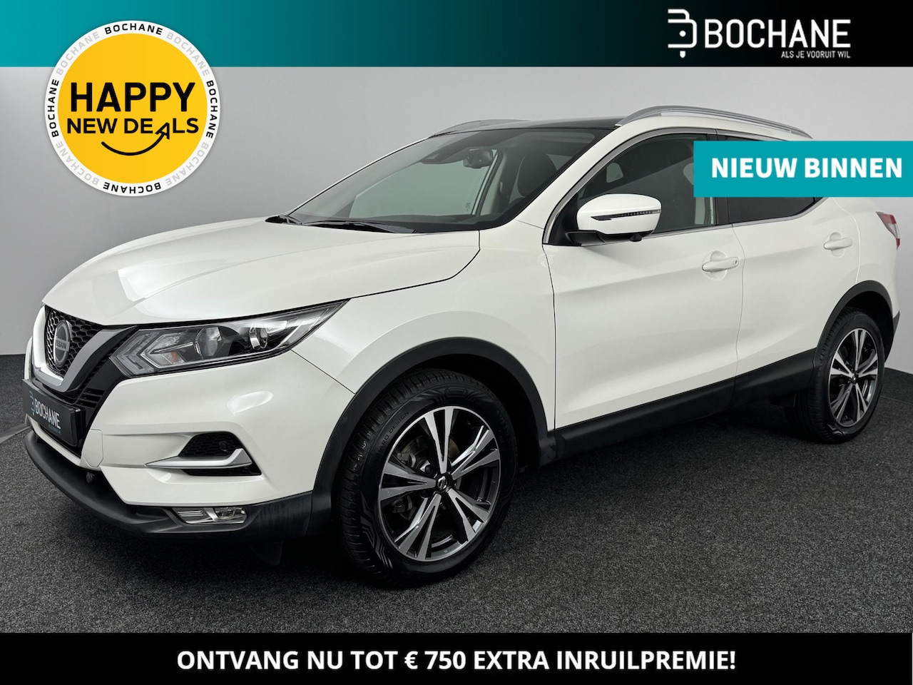 Nissan Qashqai - 1.3 DIG-T N-Connecta Automaat | Trekhaak | Camera | Apple CArplay - AutoWereld.nl