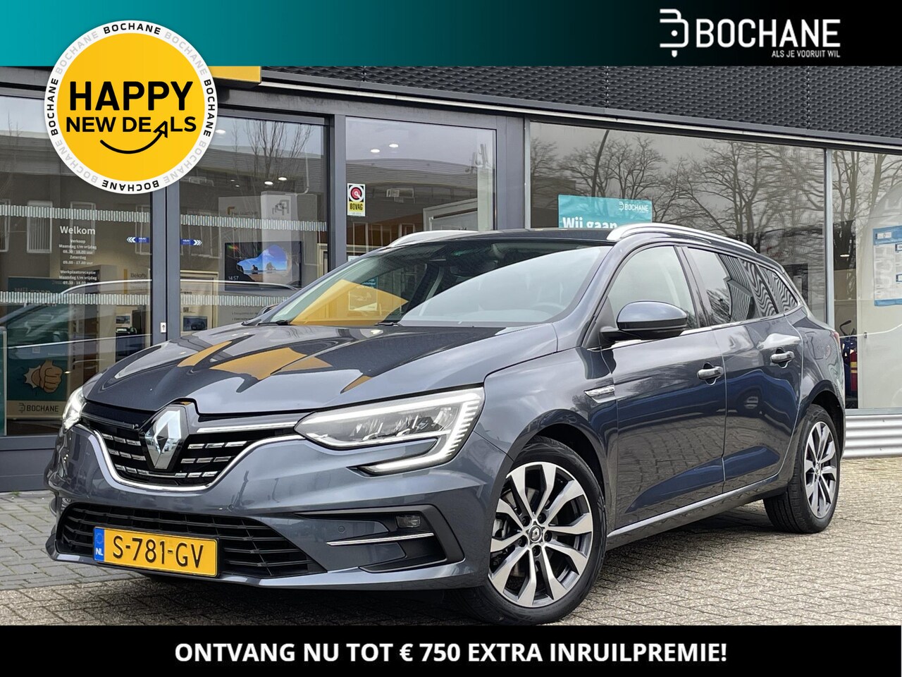 Renault Mégane E-Tech - Estate 1.6 Plug-In Hybrid 160 Techno - AutoWereld.nl