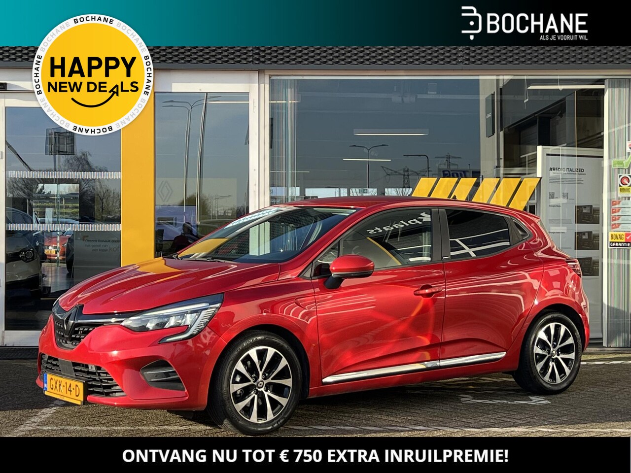 Renault Clio - 1.6 E-Tech Hybrid 140 Zen | Achteruitrijcamera | Apple Carplay | Android Auto | DAB | LED - AutoWereld.nl