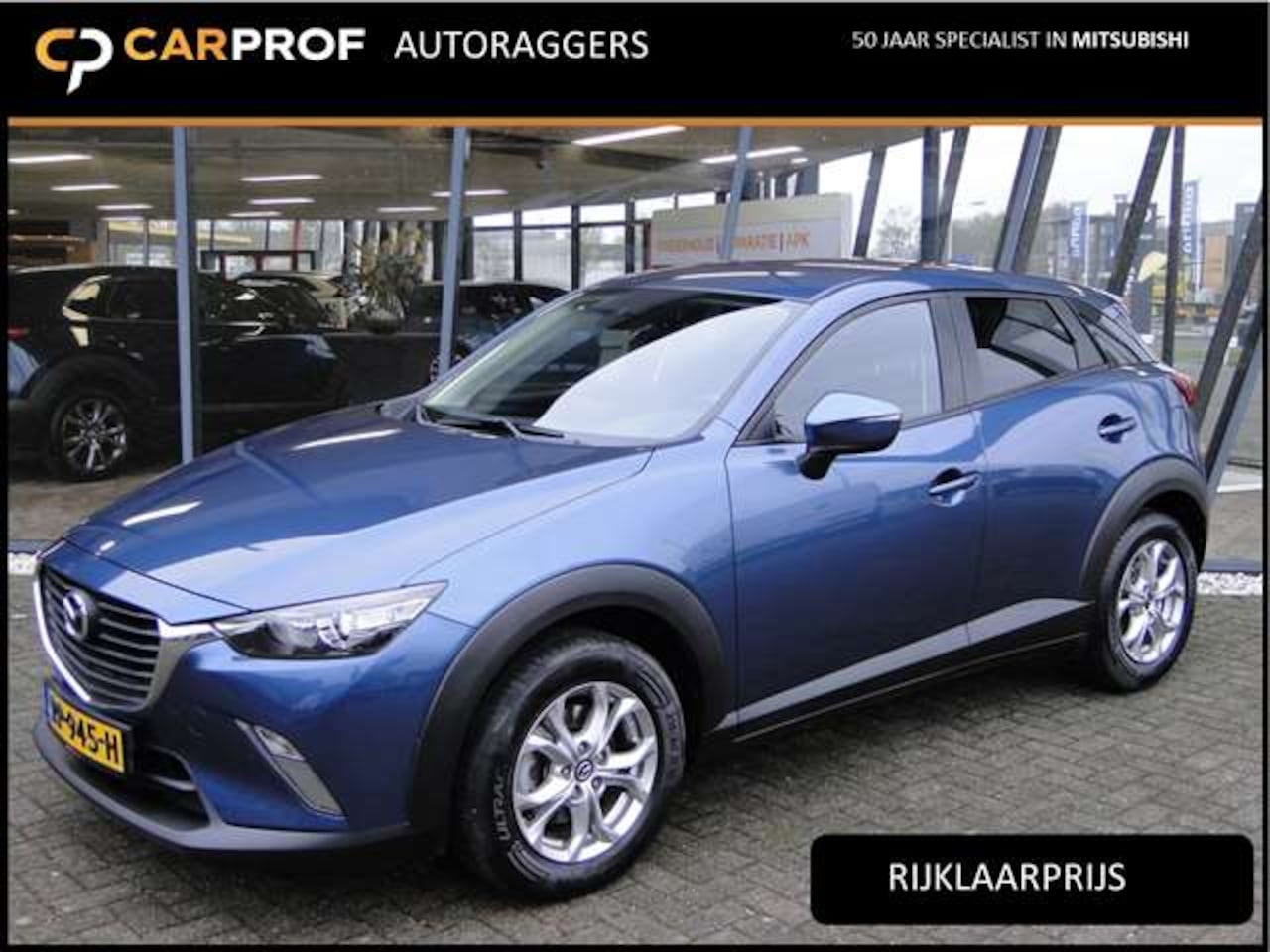 Mazda CX-3 - 2.0 SKYACTIV-G Dynamic | Trekhaak | Navi | 1e Eigenaar - AutoWereld.nl