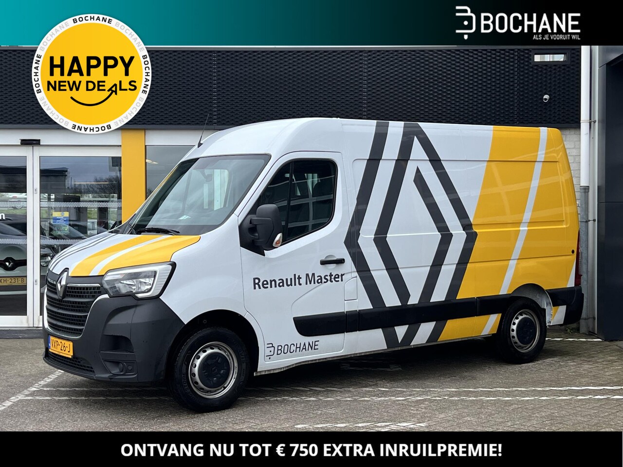 Renault Master - 2.3 dCi 135 T33 L2H2 Comfort | Navigatie | Trekhaak | Betimmering - AutoWereld.nl