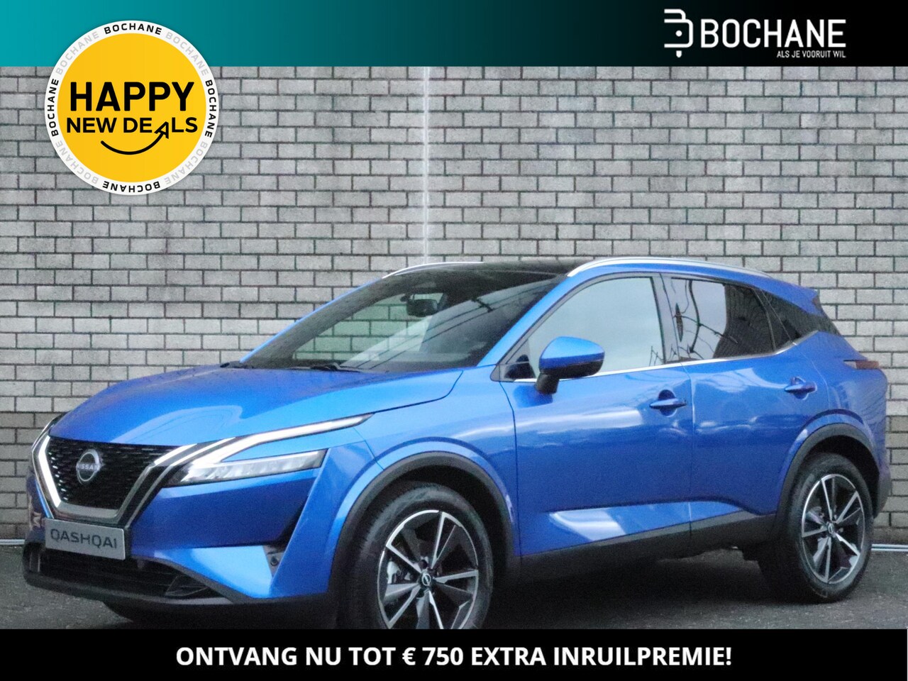 Nissan Qashqai - 1.3 MHEV 140 Tekna | Panoramadak | Stoelverwarming - AutoWereld.nl