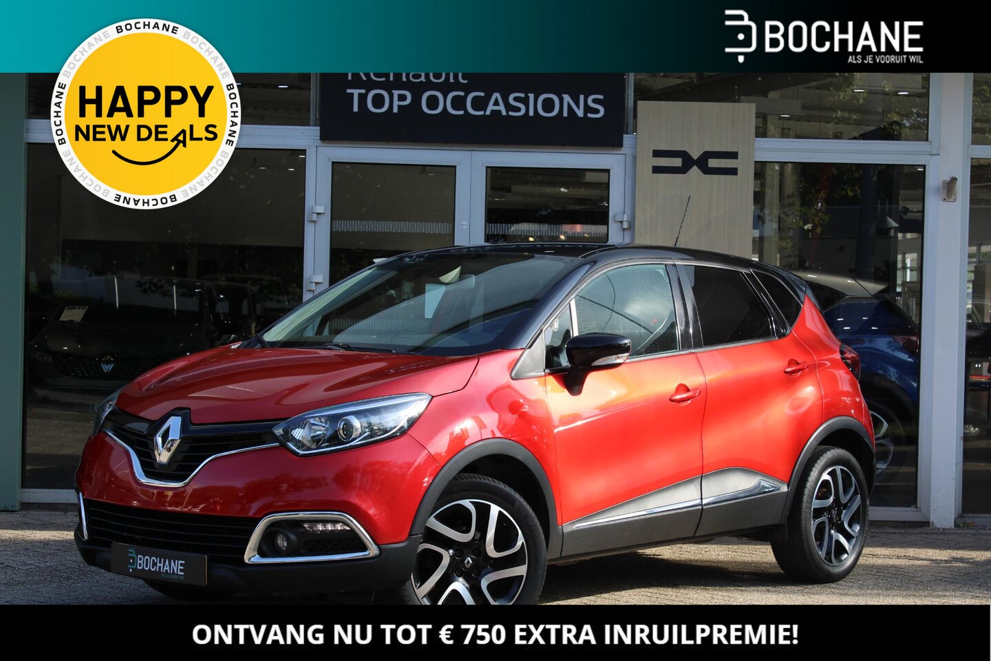 Renault Captur - 0.9 TCe 90 Dynamique NAVI | CLIMA | CRUISRE CONTROL | CAMERA | TREKHAAK | PARKEER SENSOREN - AutoWereld.nl