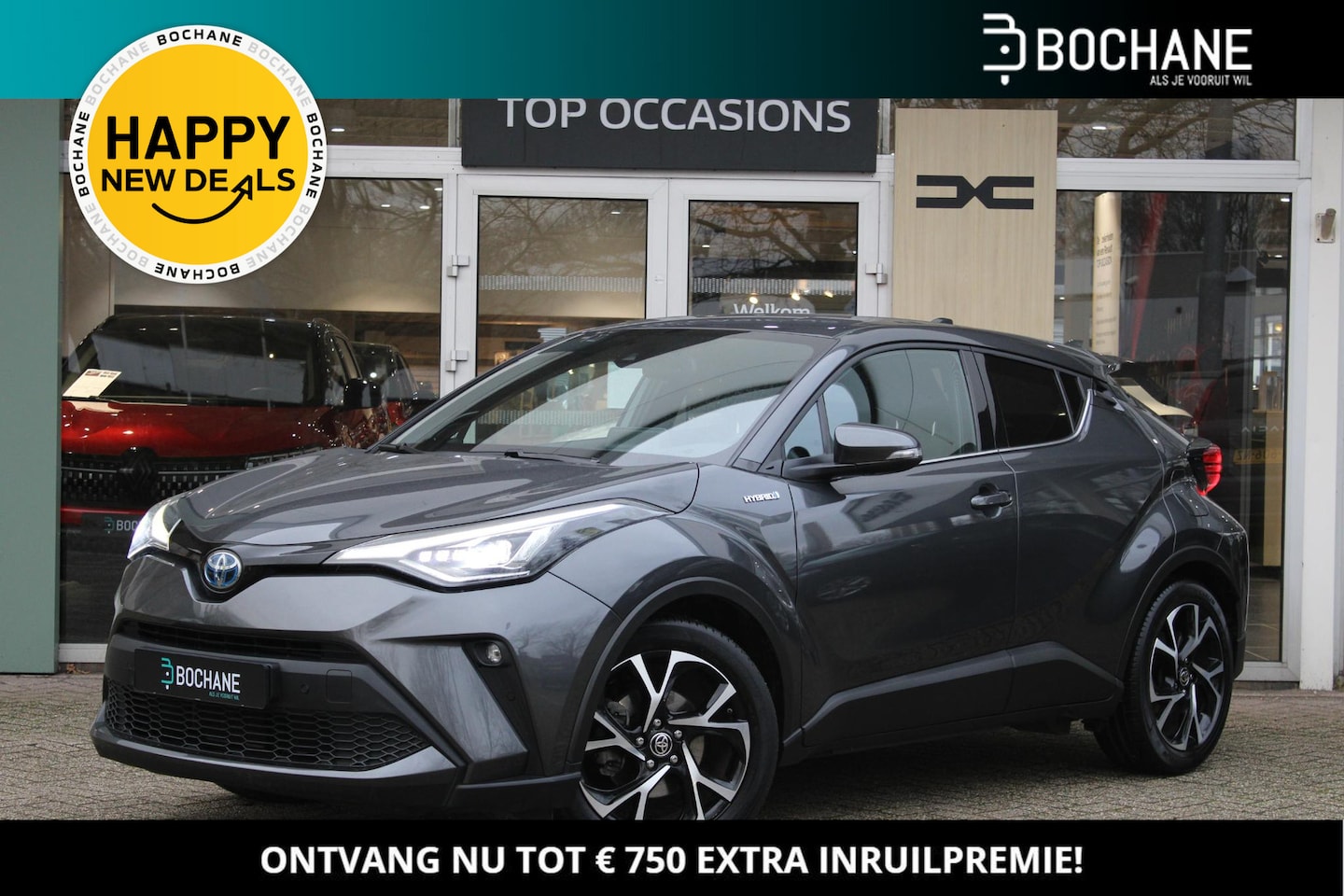 Toyota C-HR - 2.0 Hybrid First Edition | Trekhaak | Achterruitrij Camera | Automaat - AutoWereld.nl