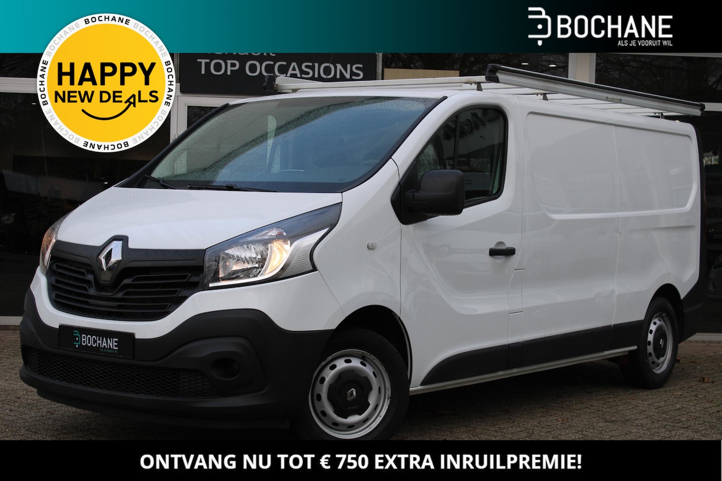 Renault Trafic - 1.6 dCi 120 T29 L2H1 Comfort Trekhaak | Navigatiesysteem | Cruise Control | Imperiaal - AutoWereld.nl